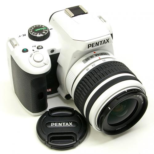 中古 ペンタックス K-r ホワイト 18-55mm セット PENTAX 【中古