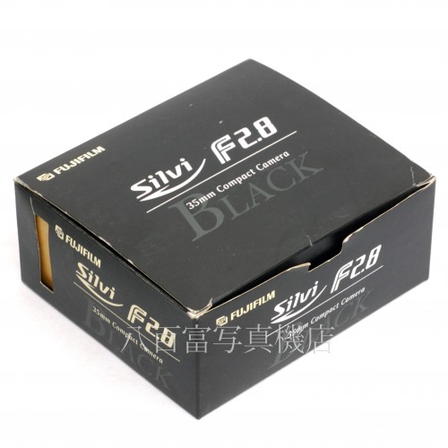 【中古】 フジ Silvi F2.8 ブラック FUJIFILM シルヴィ 中古カメラ 30218