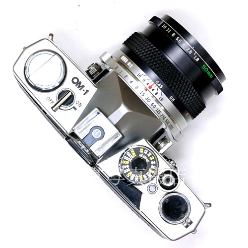 【中古】  オリンパス OM-1 シルバー 50mm F1.8 セット OLYMPUS 中古カメラ 35500