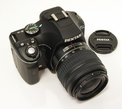 中古 PENTAX/ペンタックス K-m DA18-55mm レンズキット