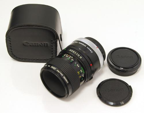 中古 Canon/キヤノン New FD 50mm F3.5 中間リングFD-25Uセット