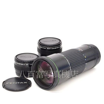 【中古】 SMC ペンタックス A★ 645 300mm F4 ED IF リアコンバーター-A 1.4X + 2X PENTAX 中古交換レンズ 11766