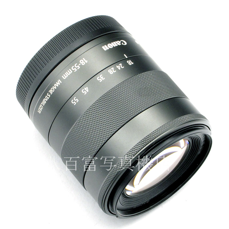 【中古】 キヤノン EF-M 18-55mm F3.5-5.6 IS STM ブラック Canon 中古交換レンズ 58544