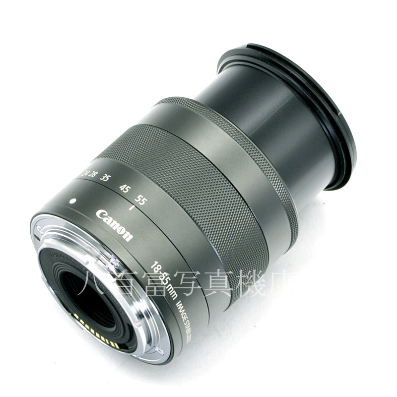 【中古】 キヤノン EF-M 18-55mm F3.5-5.6 IS STM ブラック Canon 中古交換レンズ 58544