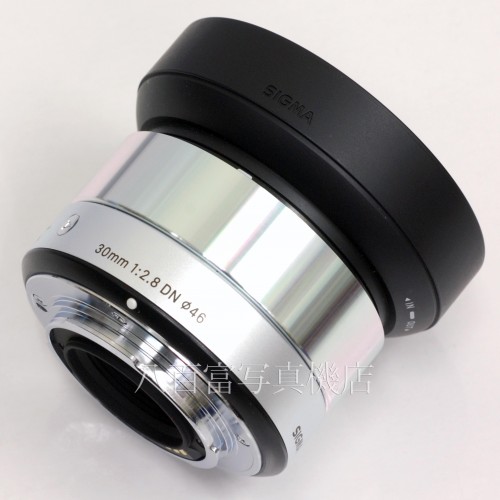 中古】 シグマ 30mm F2.8 DN マイクロフォーサーズ用 シルバー -Art