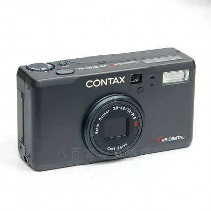 【中古】 コンタックス　TVS DIGITAL ブラック CONTAX デジタル 中古カメラ 19899