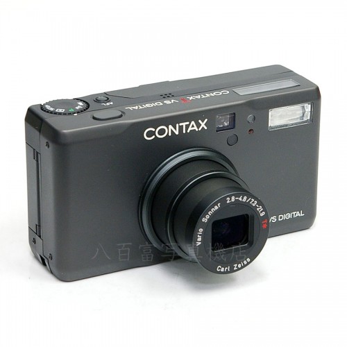 【中古】 コンタックス　TVS DIGITAL ブラック CONTAX デジタル 中古カメラ 19899