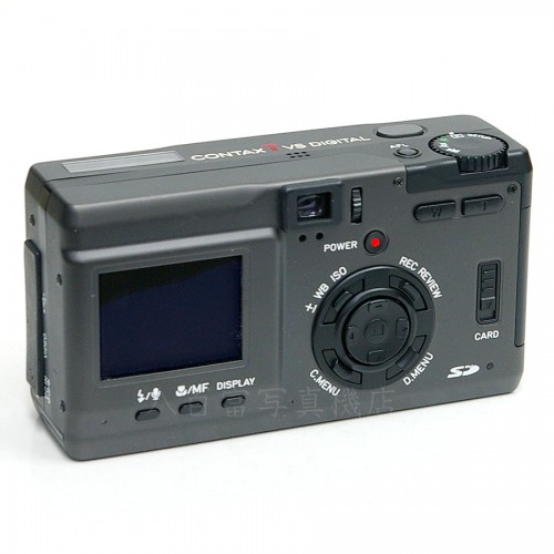 【中古】 コンタックス　TVS DIGITAL ブラック CONTAX デジタル 中古カメラ 19899