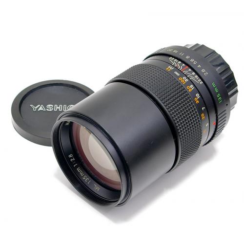 中古 ヤシカ ML 135mm F2.8 YASHICA