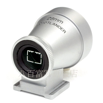 【中古】 フォクトレンダー 28mm ビューファインダー M シルバー Voigtlander View Finder 中古アクセサリー 44409