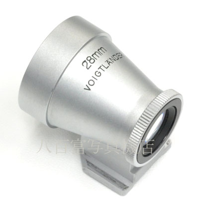 【中古】 フォクトレンダー 28mm ビューファインダー M シルバー Voigtlander View Finder 中古アクセサリー 44409