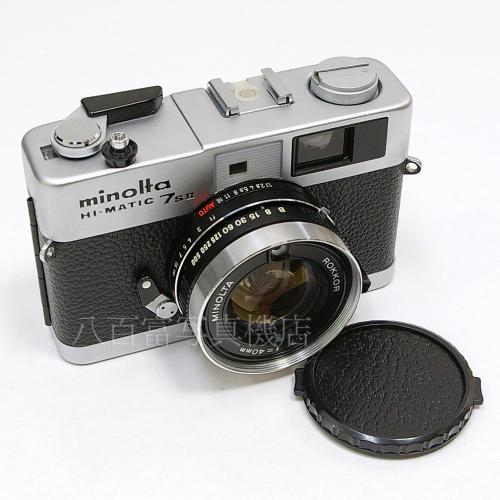 中古 ミノルタ HI-MATIC 7SII シルバー minolta 【中古カメラ】 07844