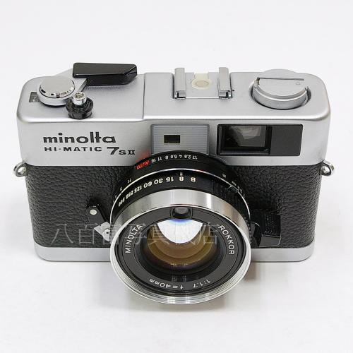 中古 ミノルタ HI-MATIC 7SII シルバー minolta 【中古カメラ】 07844