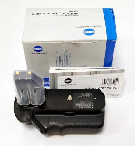 中古 MINOLTA/ミノルタ 縦位置コントロールグリップ VC-7D α-7D用