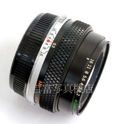 【中古】 オリンパス ズイコー 40mm F2 OMシステム OLYMPUS Zuiko　中古交換レンズ 39196