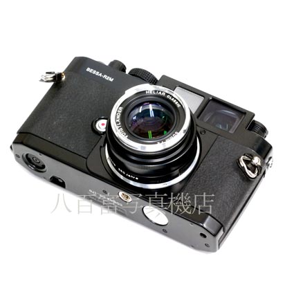 【中古】フォクトレンダー Bessa R2M HELIAR classic 50mm F2.0 250周年アニバーサリーモデル ブラック Voigtlander ベッサ 中古フイルムカメラ 41879