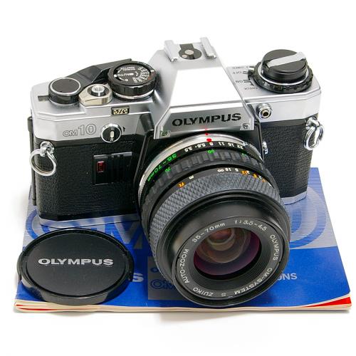 販売済み 中古 オリンパス OM10 シルバー 35-70mm F3.5-4.5 セット OLYMPUS 【中古カメラ】