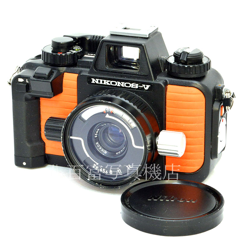 【中古】 ニコン NIKONOS V オレンジ ボディ Nikon/ニコノス 中古フイルムカメラ 50817｜カメラのことなら八百富写真機店