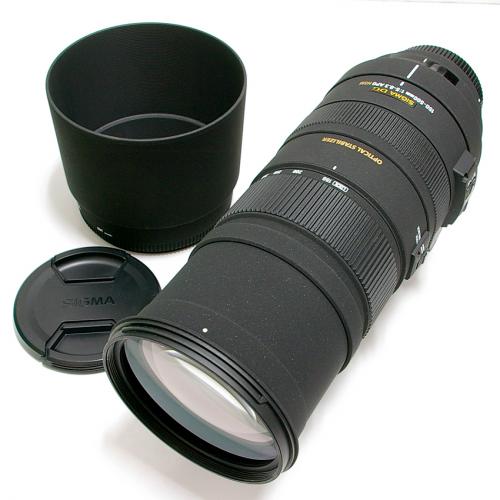 中古 シグマ APO 150-500mm F5-6.3 DG OS キャノンEOS用 SIGMA 【中古レンズ】
