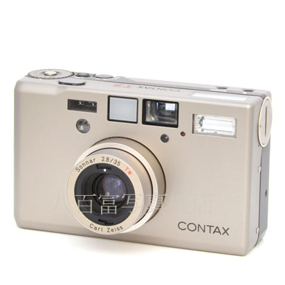 【中古】 コンタックス T3D チタンカラー CONTAX　中古フイルムカメラ K3670