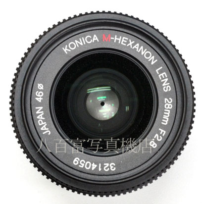 【中古】  コニカ M ヘキサノン 28mm F2.8 ライカMマウント KONICA HEXANON 中古交換レンズ 41000