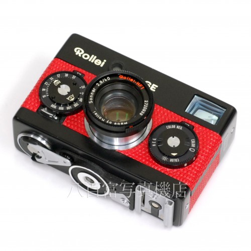 【中古】  ローライ 35SE ブラック 赤貼り革 Rollei 中古カメラ 30338