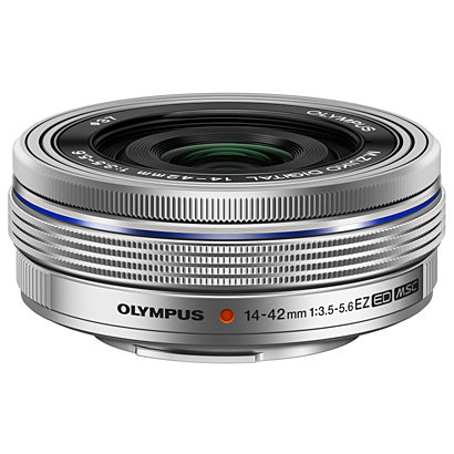 【アウトレット】 オリンパス M.ZUIKO DIGITAL ED 14-42mm F3.5-5.6 EZ [シルバー] OLYMPUS マイクロフォーサーズ