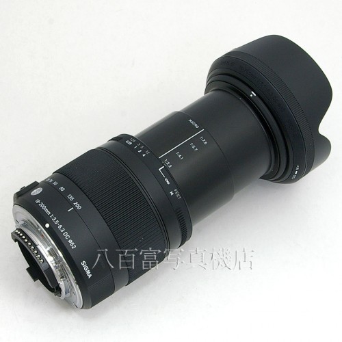 【中古】 シグマ  18-200mm F3.5-6.3 DC MACRO OS HSM Contemporary ニコン用 SIGMA 中古レンズ 25505