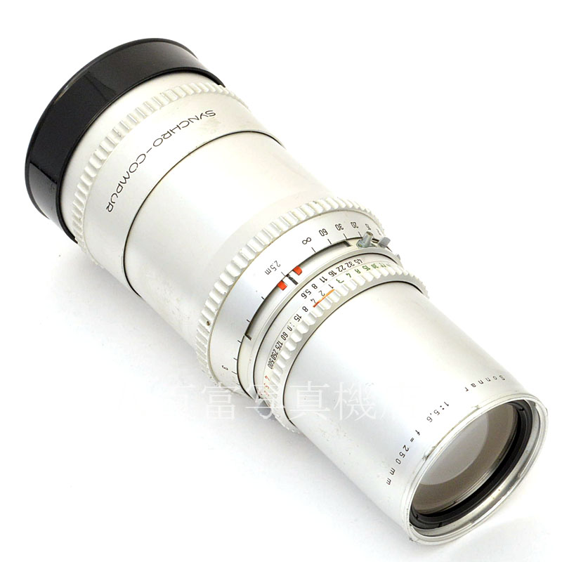 【中古】 ツァイス Sonnar C 250mm F5.6 クローム ハッセル用 CarlZeiss  中古交換レンズ 46395