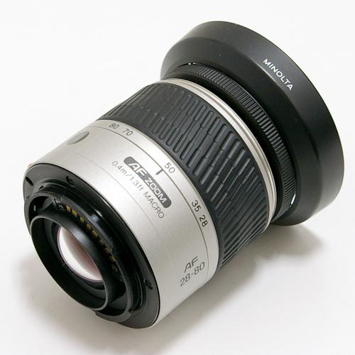 中古 ミノルタ AF 28-80mm F3.5-5.6D シルバー αシリーズ MINOLTA 【中古レンズ】