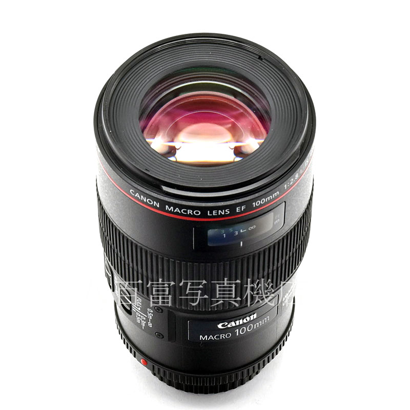 【中古】 キヤノン EF 100mm F2.8L MACRO IS USM Canon マクロ 中古交換レンズ 54776