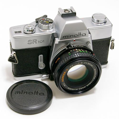 中古 ミノルタ SR101 シルバー 50mm F2 セット minolta 【中古カメラ】