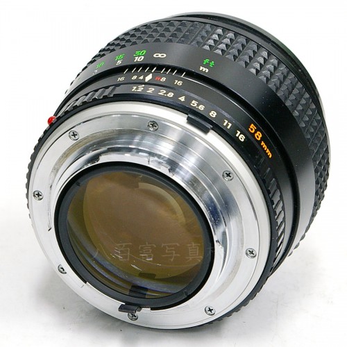 【中古】 ミノルタ MC ROKKOR 58mm F1.2 minolta ロッコール 中古レンズ 19965