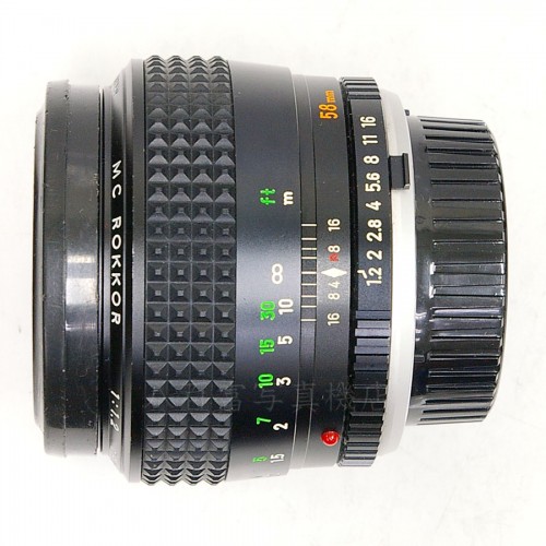 【中古】 ミノルタ MC ROKKOR 58mm F1.2 minolta ロッコール 中古レンズ 19965