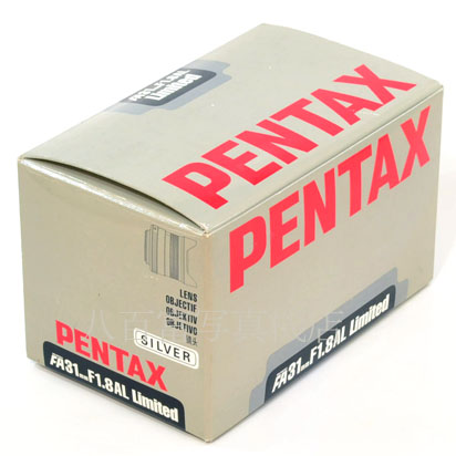 【中古】 SMC ペンタックス FA 31mm F1.8 Limited シルバー PENTAX 中古交換レンズ 41842