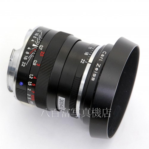 【中古】 ツァイス Planar T* 50mm F2 ZM ブラック ライカMマウント ZEISS　プラナー 30543