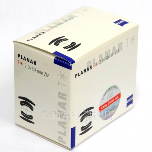 【中古】 ツァイス Planar T* 50mm F2 ZM ブラック ライカMマウント ZEISS　プラナー 30543