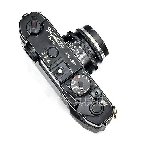 【中古】フォクトレンダー ベッサー R2M HELIAR classic 50mm F2.0 250周年モデル ブラックペイント Voigtlander BESSA 中古フイルムカメラ 65334
