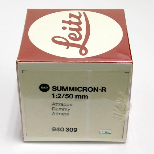 未使用・未開封品 ライカ R5 SUMMICRON-R 50mm F2 【ダミー】 Leica