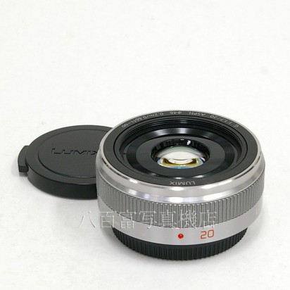 【中古】 パナソニック LUMIX G 20mm F1.7 II ASPH シルバー Panasonic H-H020A-S 中古レンズ 25536