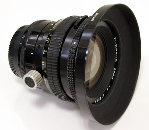 中古 Nikon/ニコン PCニッコール 28mm F4 フードHN-9付｜カメラのこと