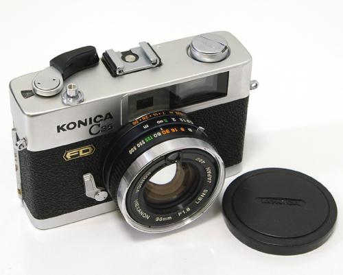 中古 KONICA/コニカ C35 FD シルバー