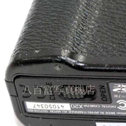 【中古】  フジフイルム X20 ブラック FUJIFILM 中古デジタルカメラ 41943