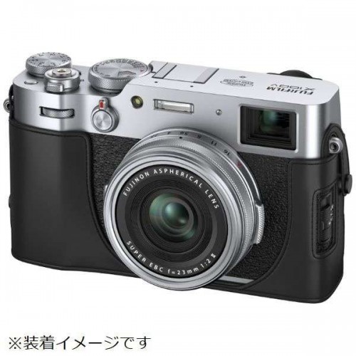 フジフィルム FUJIFILM LC-X100V ブラック [X100V用 レザーケース]-使用例(写真のカメラは別売りです)