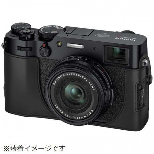 フジフィルム FUJIFILM LC-X100V ブラック [X100V用 レザーケース]-使用例(写真のカメラは別売りです)