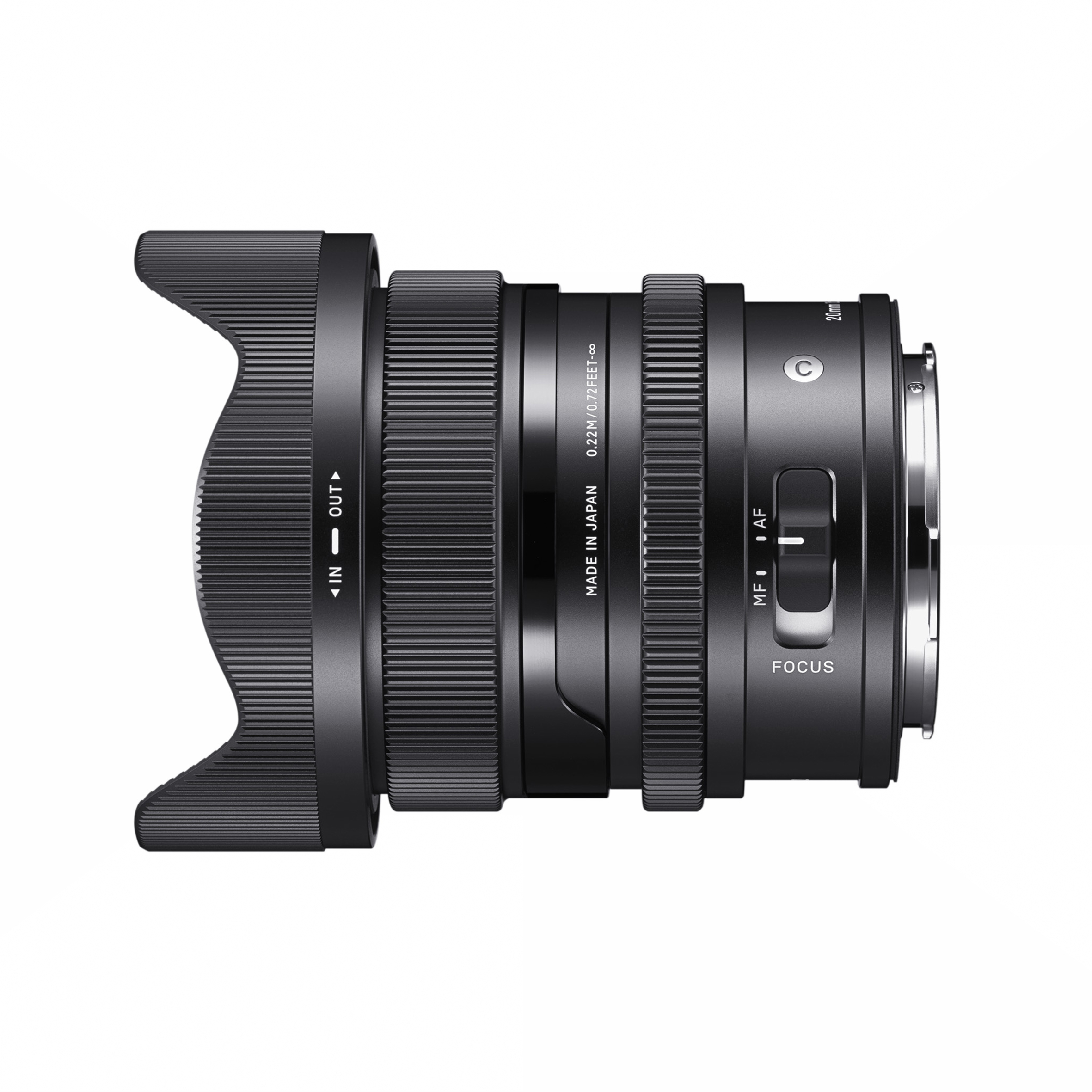 シグマ SIGMA 20mm F2 DG DN Contemporary / SONY-E / 広角レンズ / 35mmフルサイズ対応 ミラーレス専用 / ソニーEマウント