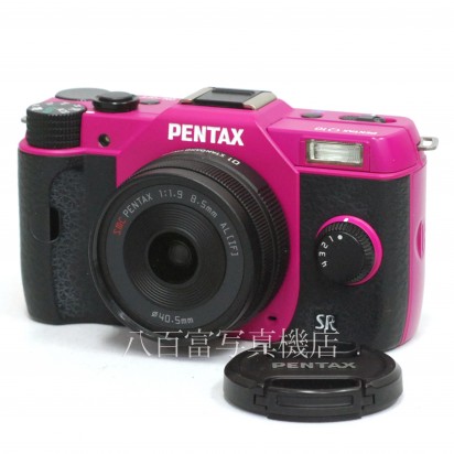 【中古】 ペンタックス Q10 01レンズキット チェリーピンク☓ブラック PENTAX 中古カメラ 30513