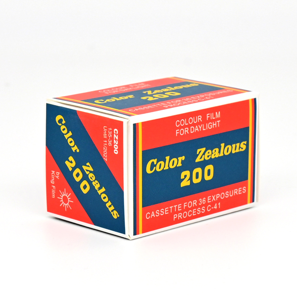 KING FILM COLOR ZEALOUS 200 135 36枚撮り [カラーフィルム] キングフィルム