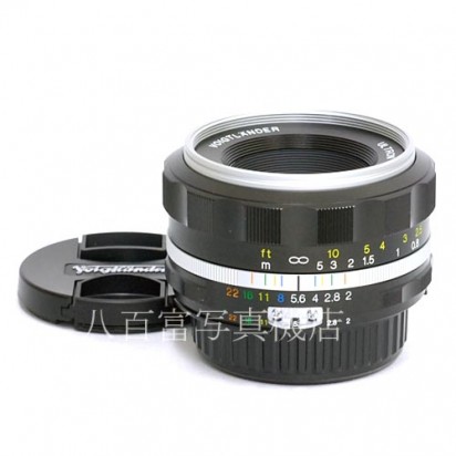 【中古】 フォクトレンダー ULTRON 40mm F2 SLII S シルバーリム ニコンAi-S用 Voigtlander ウルトロン 中古レンズ 36133