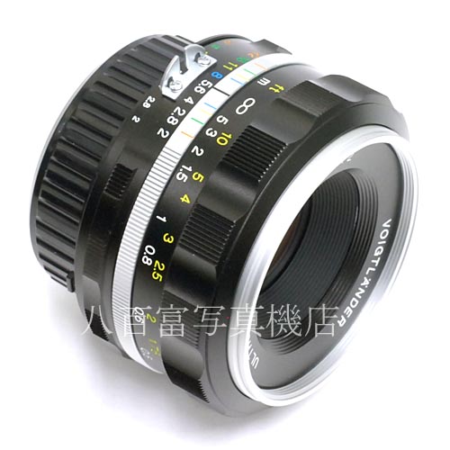 【中古】 フォクトレンダー ULTRON 40mm F2 SLII S シルバーリム ニコンAi-S用 Voigtlander ウルトロン 中古レンズ 36133